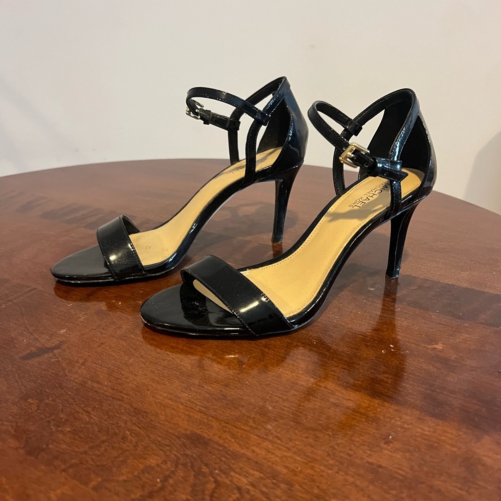 Michael Kors Glossy Black Heels